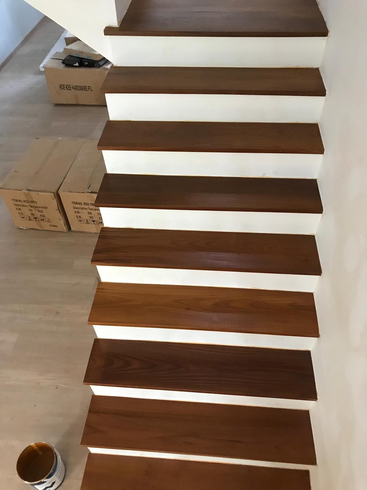 Staircase Wood Railing | Wood Handrail Singapore - Good Wood