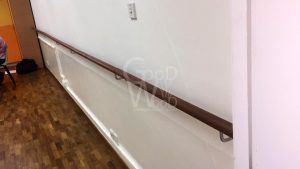 Nyatoh Wood Handrail at Ping Yi Secondary School