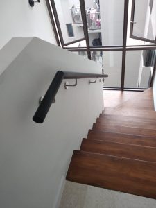 Nyatoh Wood Handrail @ Archipelago Condo