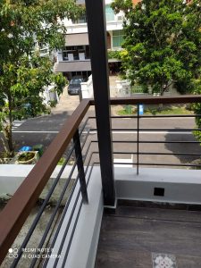 Chengal Wood Handrail @ University Walk