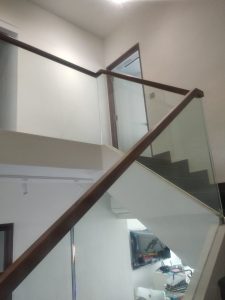 Burmese Teak Wood Handrail @ 236 Toa Payoh Lorong 1