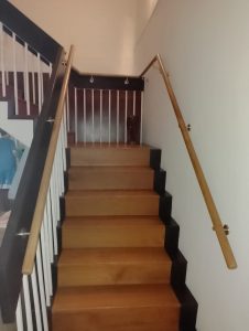 Burmese Teak Wood Handrail @ 151 Tampines Street 12