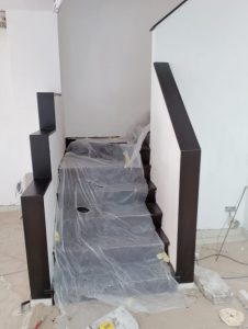 Flat Nyatoh Wood Handrail @ Jalan Mat Jambol