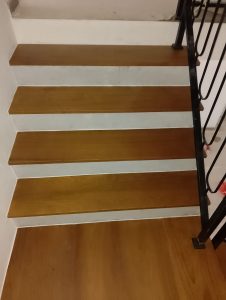 Burmese Teak Wood Stairs @ 186 Bishan Street 13