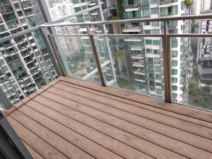 wood plastic composite decking